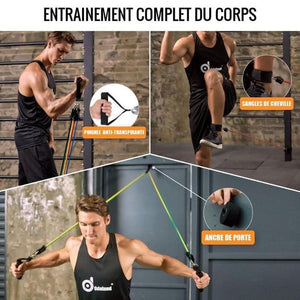 Kit Complet Bandes Élastiques de Musculation